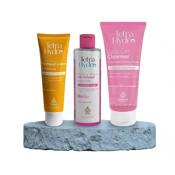 Daily Cleansing Bundle For Combined & Oily Skin